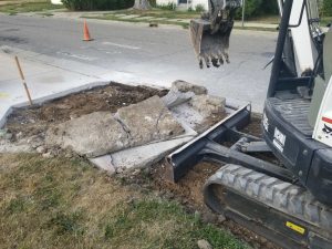 Driveway installation